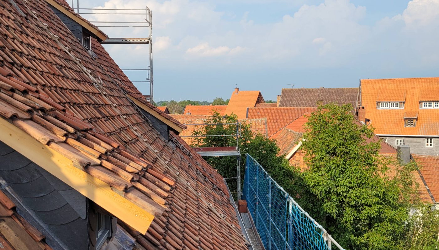 Juni 2021 Blick vom Süddach