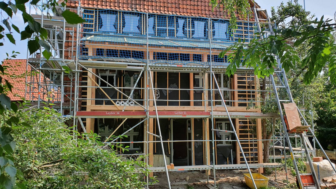 Juli 2021 - die Veranda steht!!